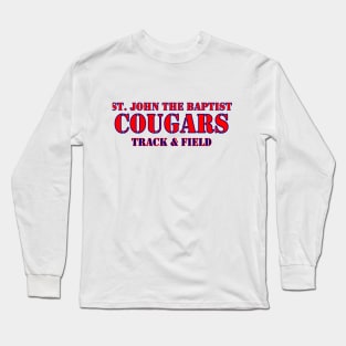 St. John the Baptist COUGARS Track & Field Long Sleeve T-Shirt